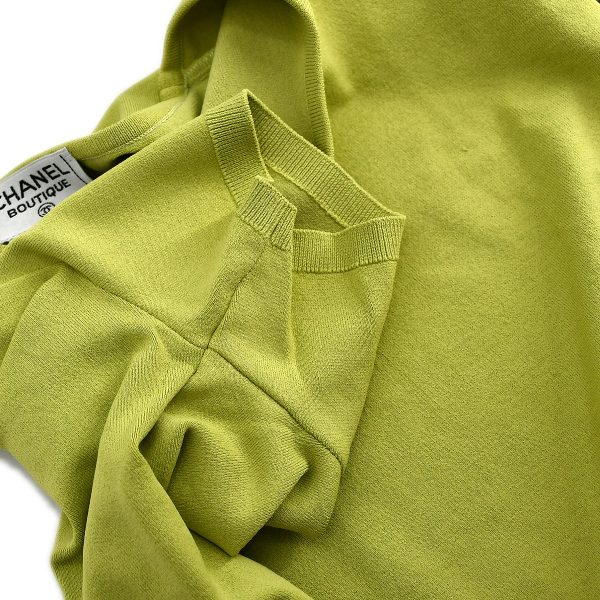 Chanel T-shirt Light Green 98P #40 Online Sale