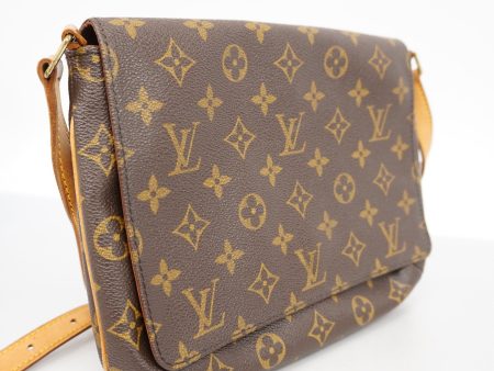 LOUIS VUITTON   Monogram Musette Tango M51257 Women s Shoulder Bag Cheap