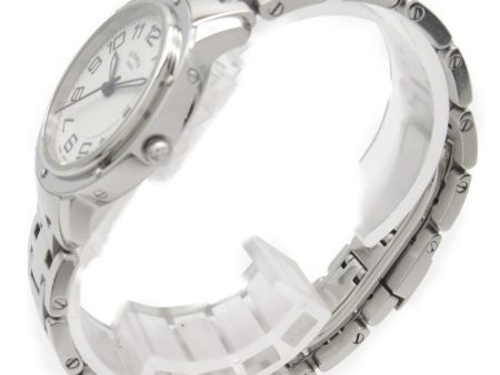 HERMES Clipper Classic Wrist Watch watch Wrist Watch CP1.310 Quartz White Stainless Steel Cheap