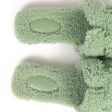 Hermes Oran Sandals Vert D eau Woolskin 37.5 on Sale