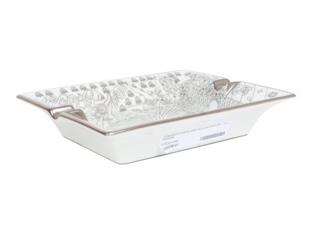 Hermes  La Source De Pegase  Porcelain Ashtray Online Hot Sale