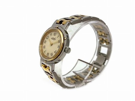 HERMES Clipper CL4.220 Quartz Watch Ladies Online Sale