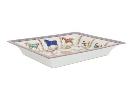 Hermes  Couvertures Et Tenues De Jour  Porcelain Change Tray For Discount