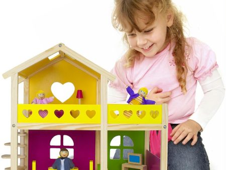 Wooden Wonders Cozy Cottage Dollhouse Hot on Sale