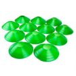 Set of 12, Two-Inch Tall Green Field Cones For Sale