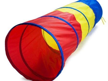 6 Foot Multi-Color Children s Exploration Pop-Up Tunnel Discount