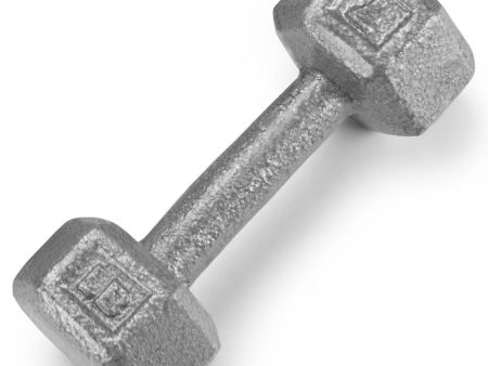 7lb Cast Iron Hex Dumbbell For Sale