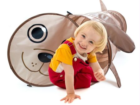 6 Foot Puppy Themed Children s Exploration Pop-Up Tunnel Online now