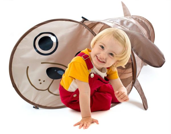 6 Foot Puppy Themed Children s Exploration Pop-Up Tunnel Online now